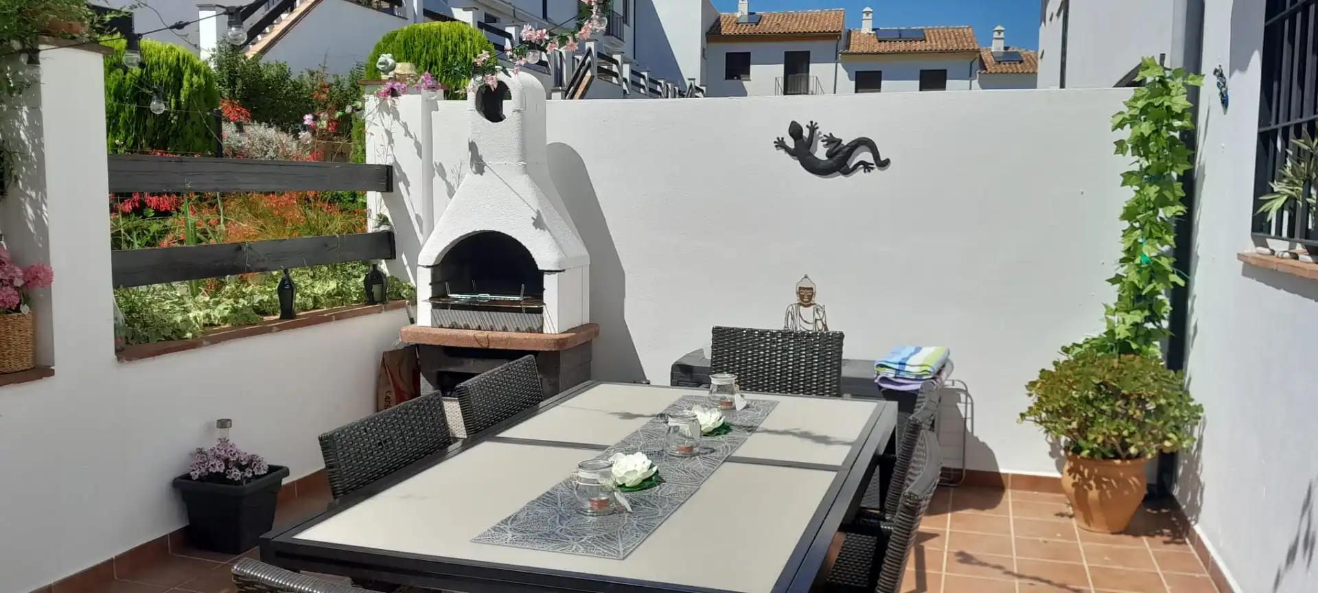 Terrace of Detached homes for sale in Montejaque  with Storage room, Balcony and Community pool