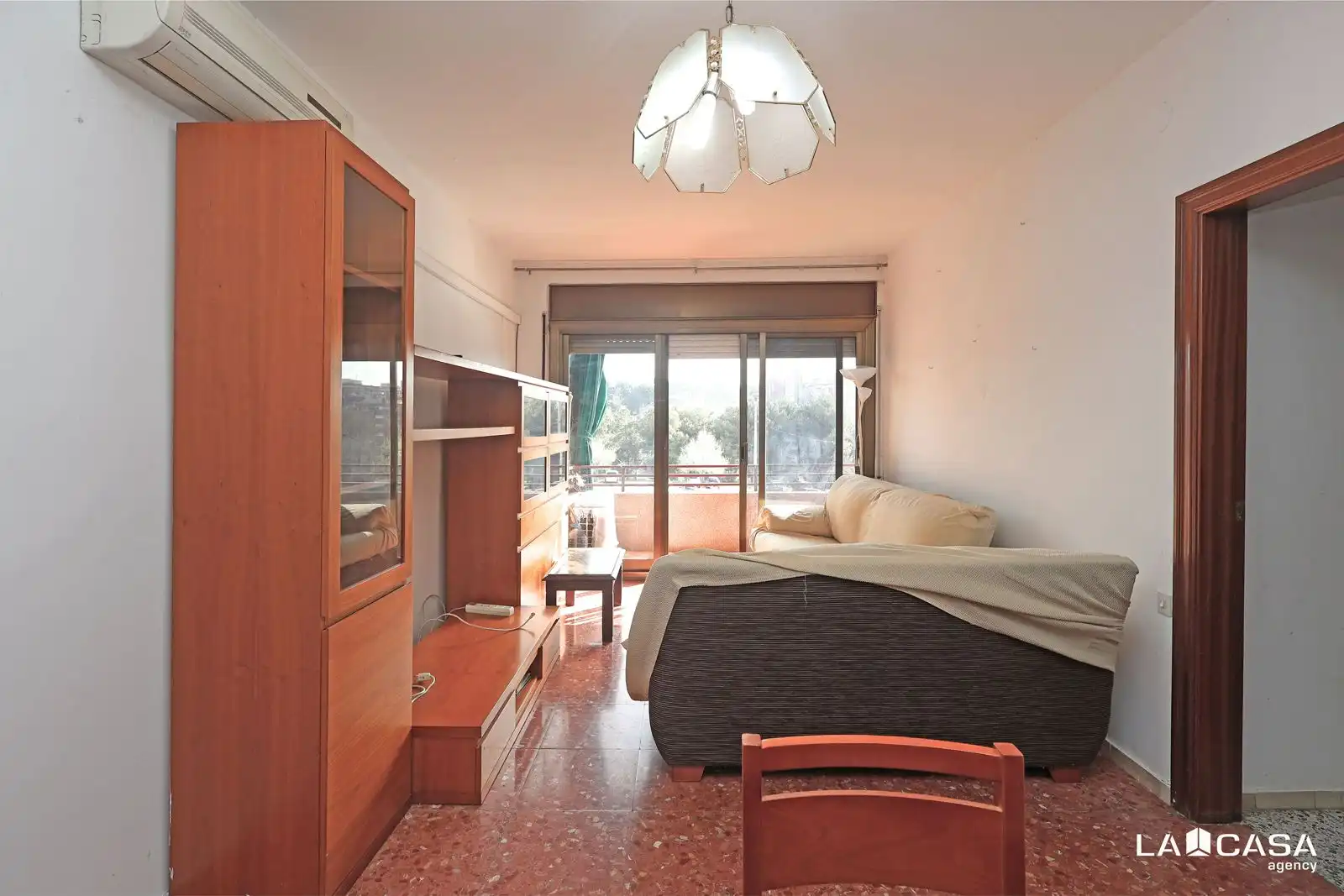 Bedroom of Flat for sale in Esplugues de Llobregat  with Furnished and Balcony