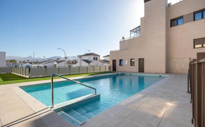 Swimming pool of Flat for sale in Albolote  with Air Conditioner, Heating and Parquet flooring