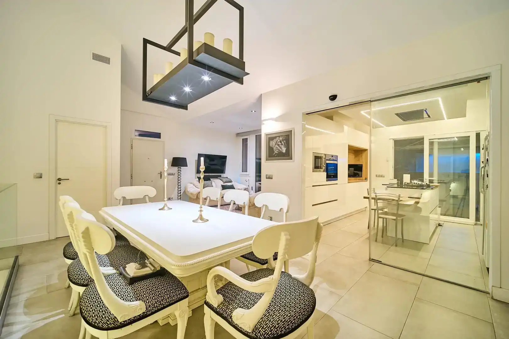 Dining room of Houses for sale in Rivas-Vaciamadrid  with Air Conditioner, Private garden and Storage room