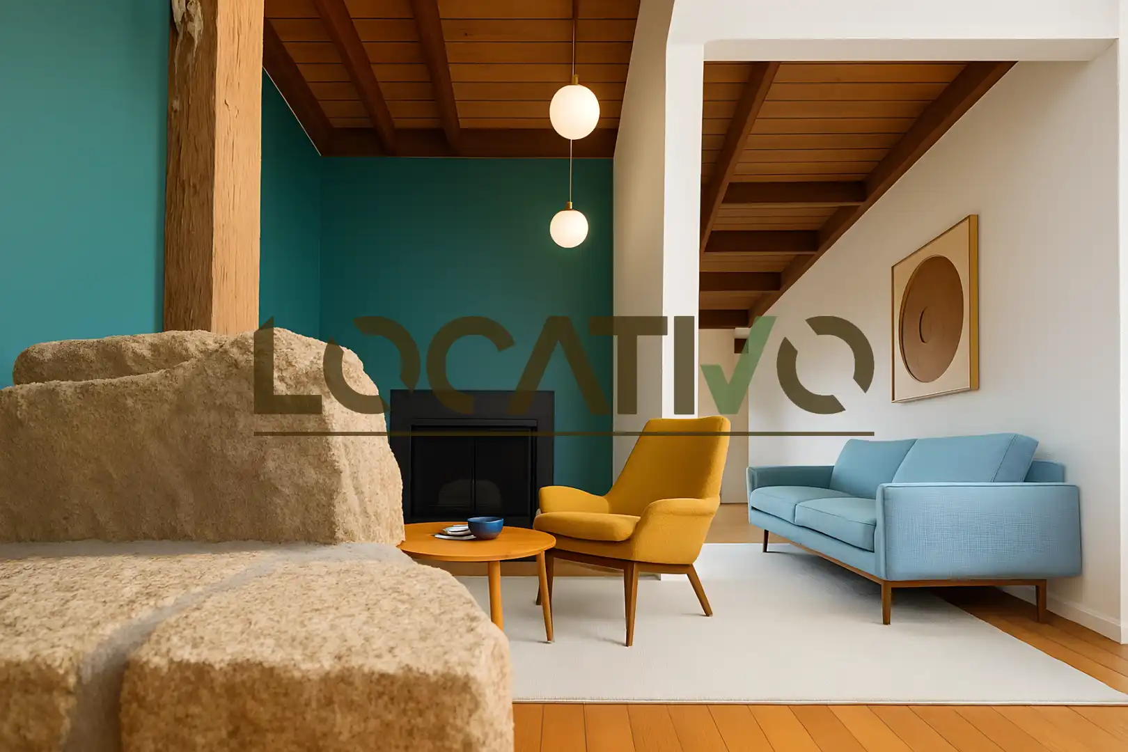 Sala d'estar de Casa o xalet en venda en Talaveruela de la Vera