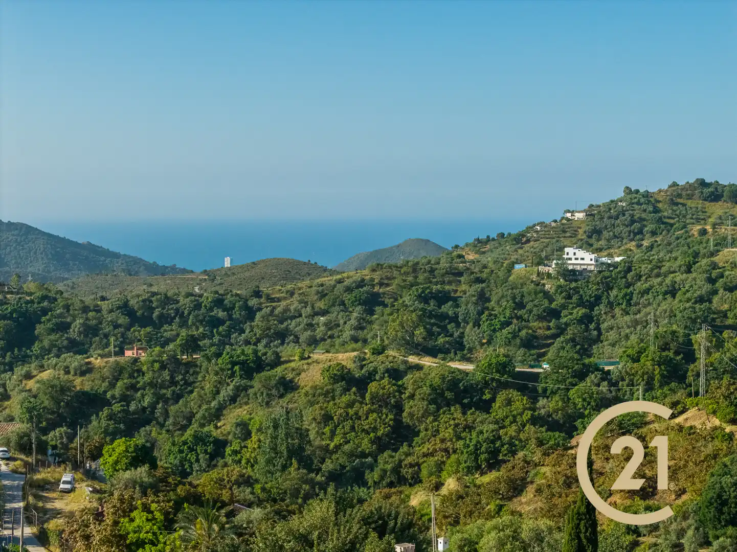 Vista exterior de Finca rústica en venta en Ojén con Jardín privado, Terraza y Piscina