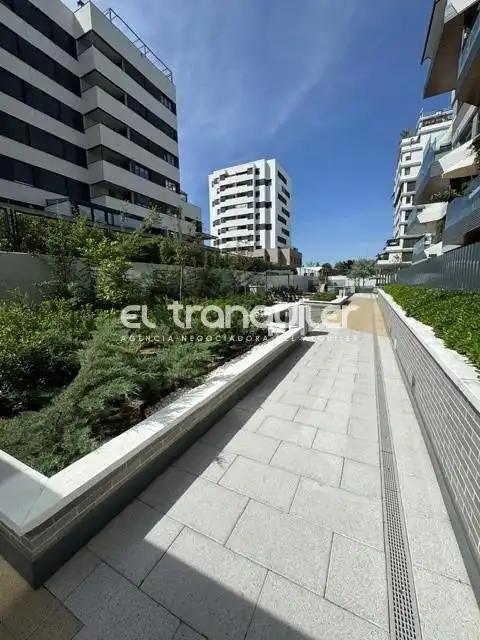 Terrace of Flat for rent in Madrid  with Air Conditioner, Terrace and Storage room