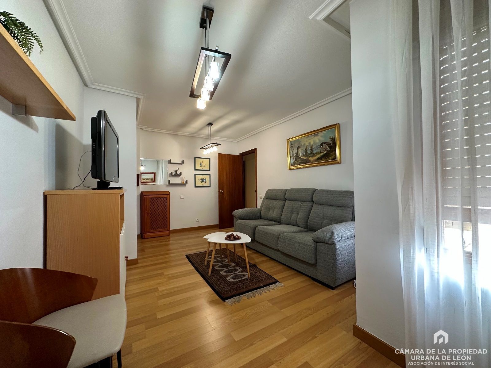 Living room of Flat to rent in León Capital   with Heating and Furnished