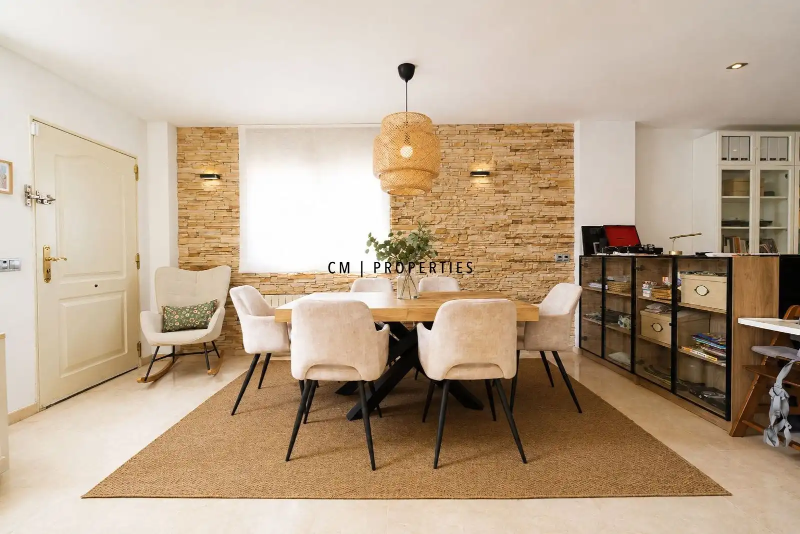 Dining room of Houses for sale in Moncada  with Air Conditioner, Heating and Terrace