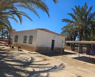 Vista exterior de Casa o xalet en venda en Elche / Elx amb Jardí privat, Terrassa i Piscina