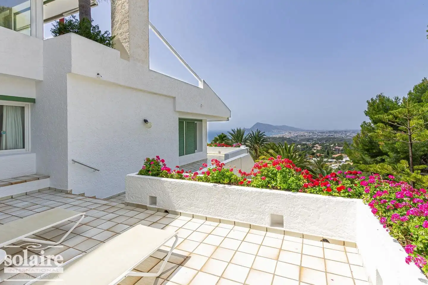 Terraza de Casa o chalet en venta en Altea con Aire acondicionado, Calefacción y Jardín privado