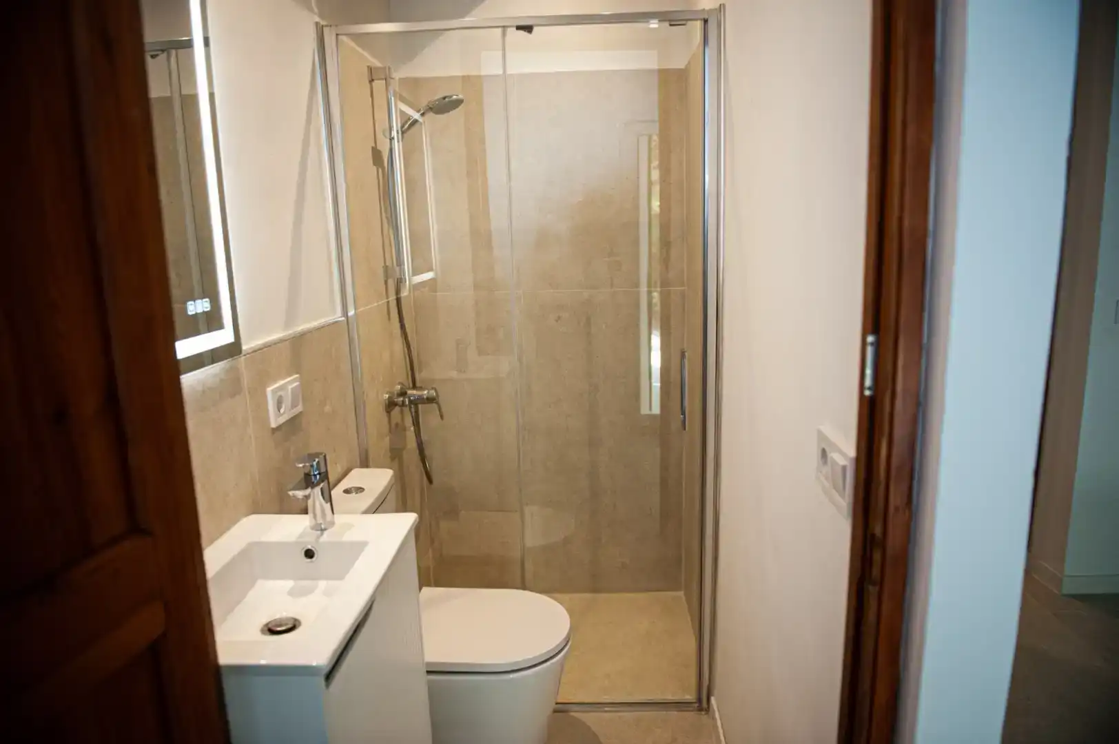Bathroom of Houses for rent in Andratx  with Air Conditioner, Private garden and Balcony