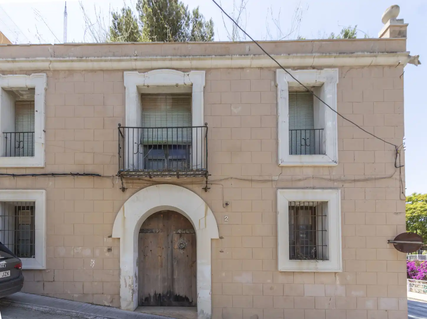 Vista exterior de Casa adosada en venda en Náquera amb Jardí privat i Piscina