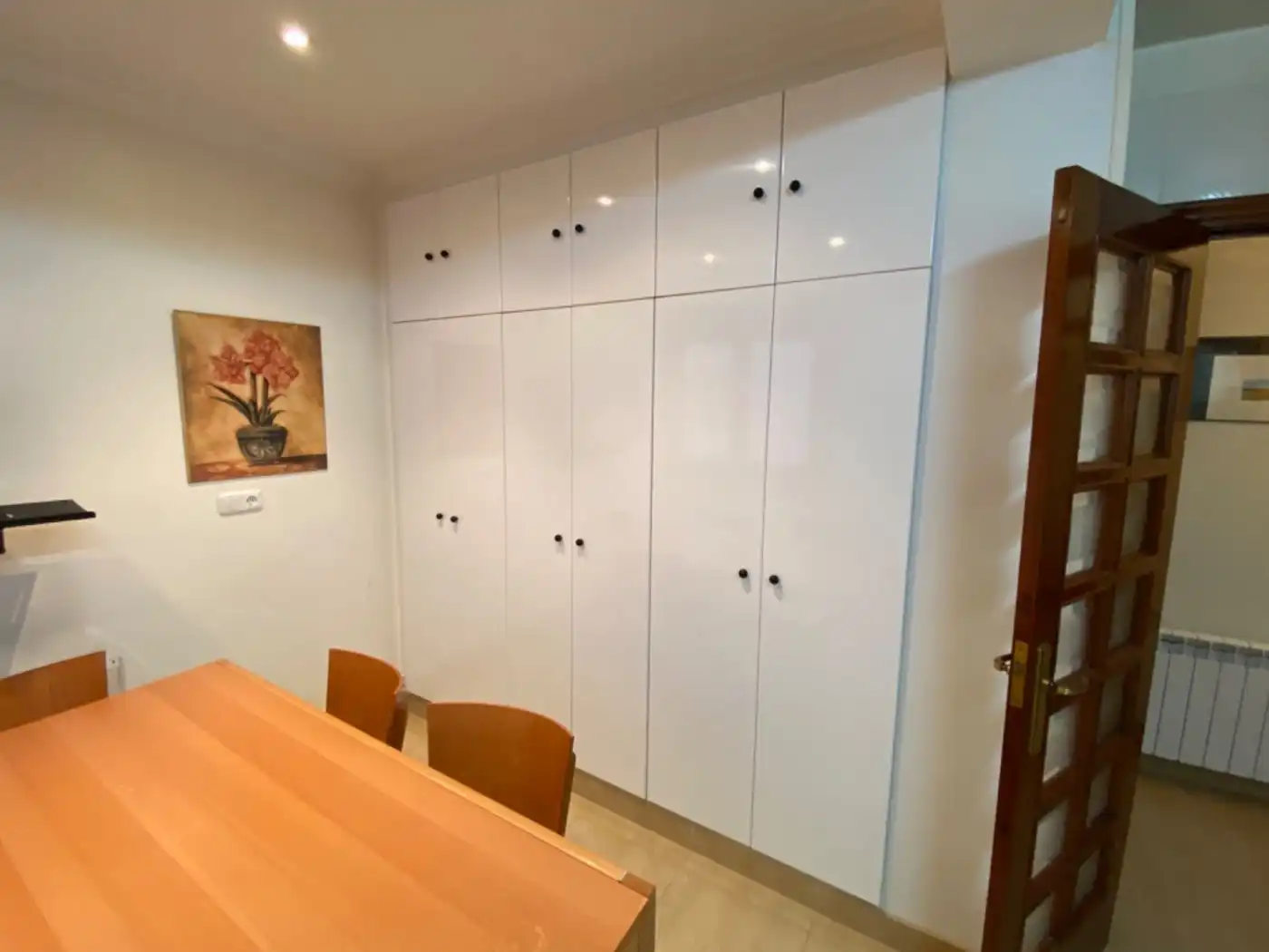 Kitchen of Flat for rent in Santiago de Compostela   with Heating and Furnished