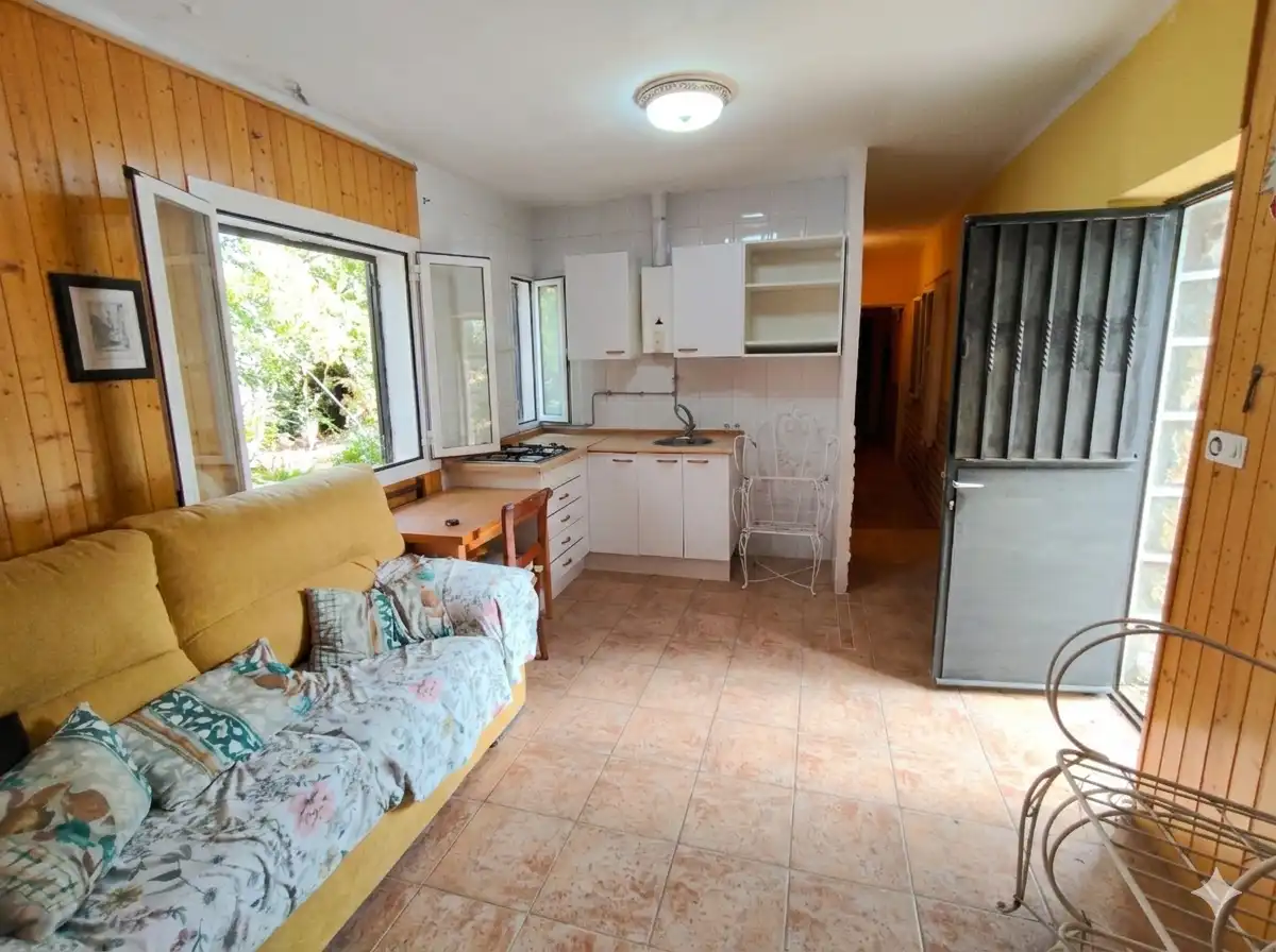 Cocina de Casa o chalet en venta en Santa María de la Alameda con Calefacción, Jardín privado y Terraza