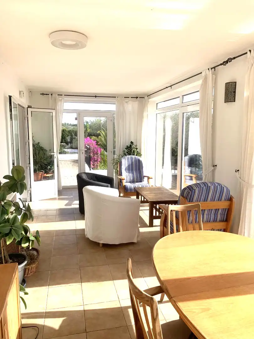 Comedor de Finca rústica en venta en El Perelló con Aire acondicionado, Calefacción y Jardín privado
