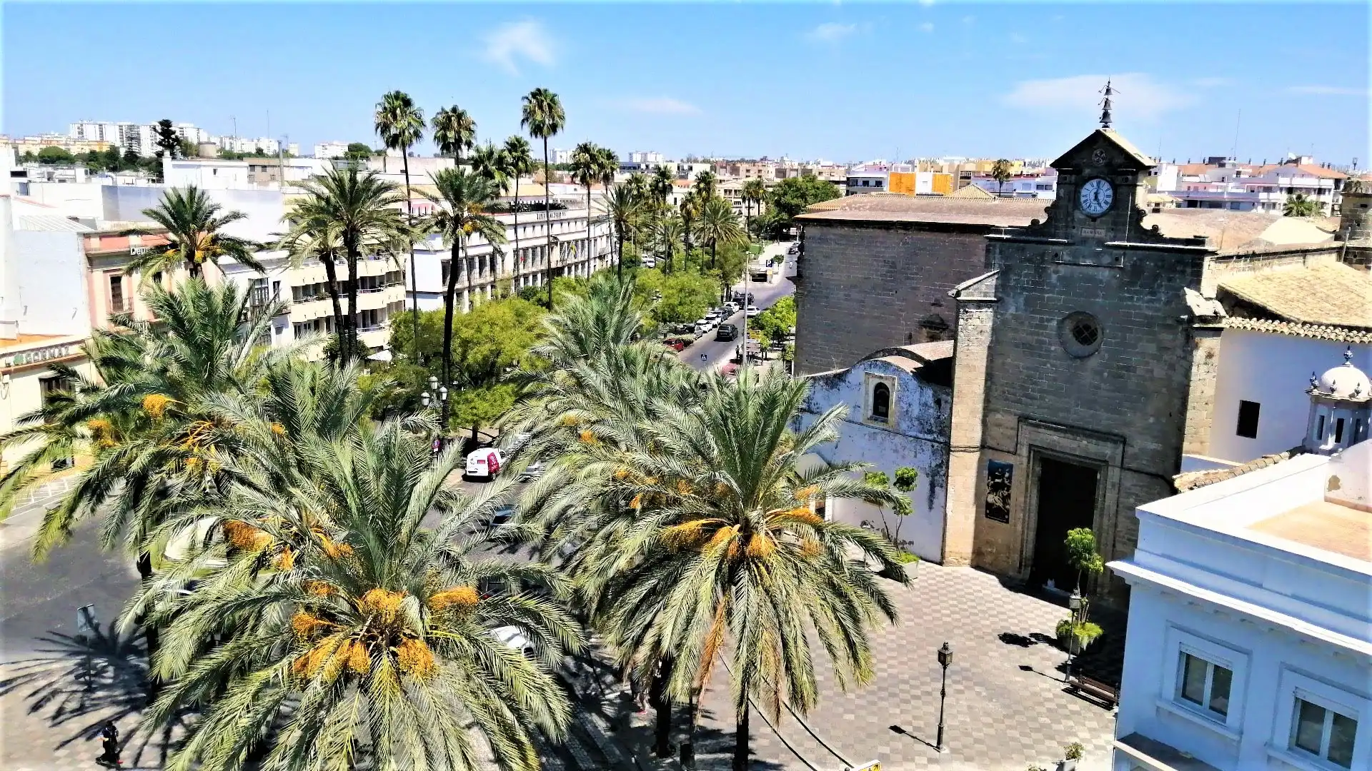 Exterior view of Flat for rent in Jerez de la Frontera  with Air Conditioner, Terrace and Furnished