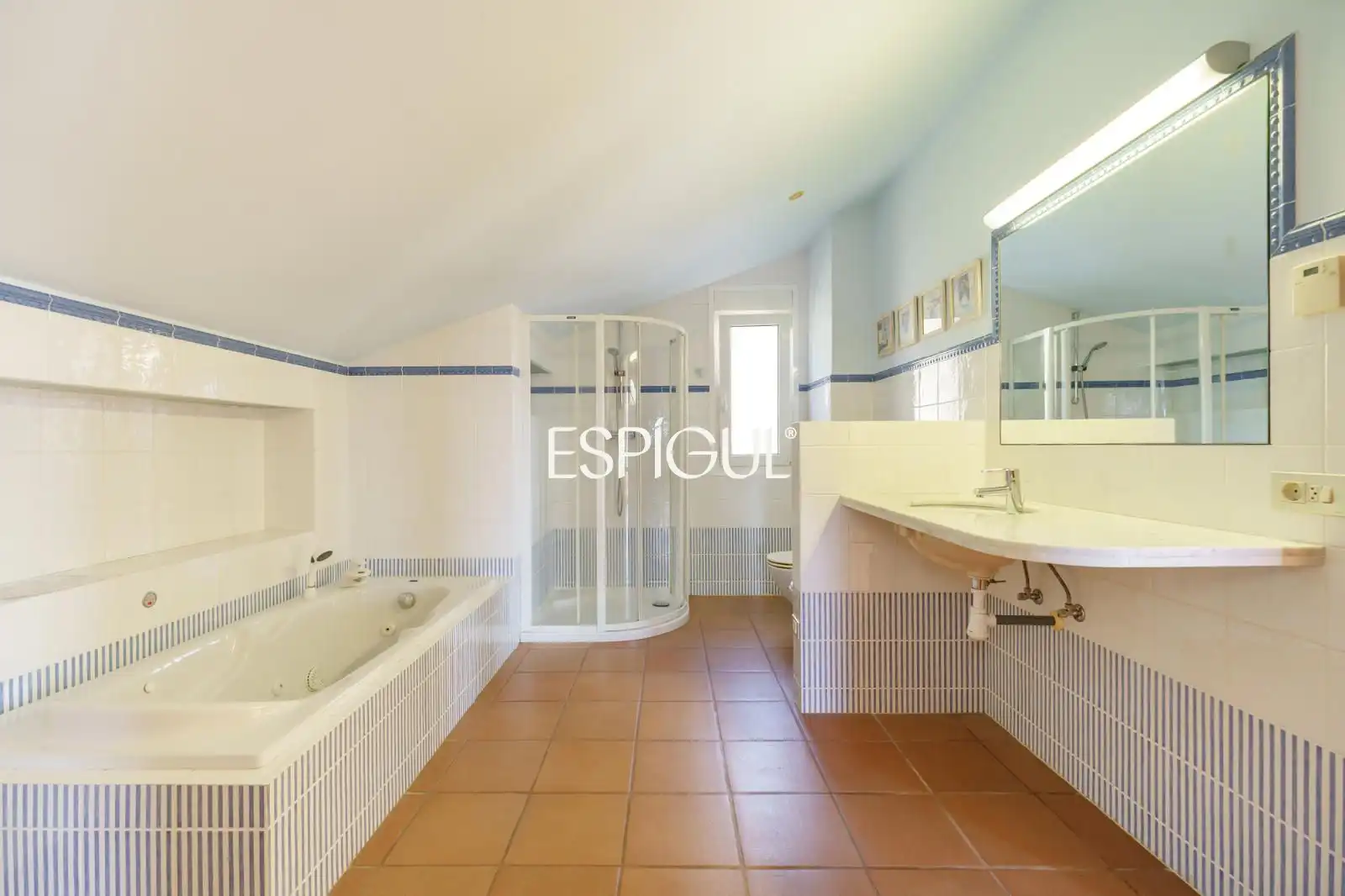 Bany de Casa o xalet en venda en Vallromanes amb Aire condicionat, Calefacció i Jardí privat
