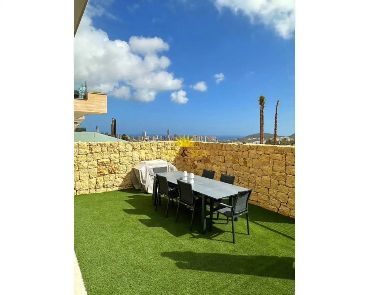 Terraza de Planta baja de alquiler en Finestrat con Aire acondicionado, Calefacción y Terraza