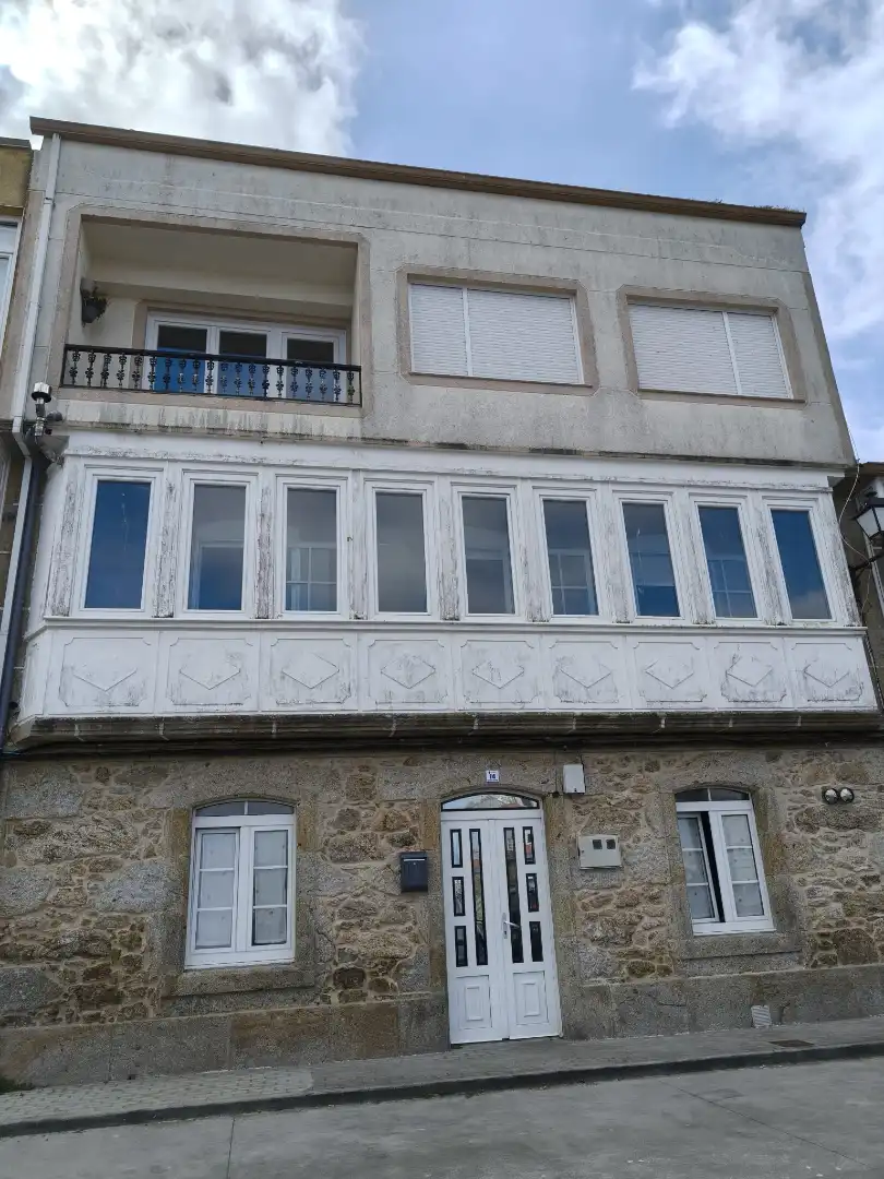 Exterior view of Flat for rent in Fisterra  with Furnished, Oven and Washing machine