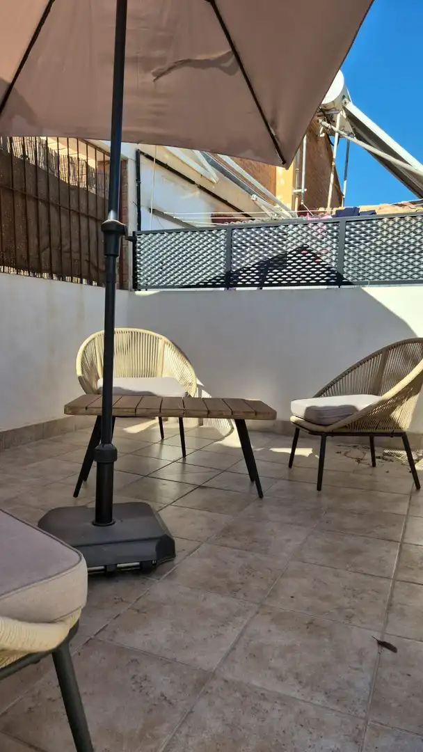 Terraza de Casa adosada de alquiler en Murcia con Calefacción, Jardín privado y Terraza
