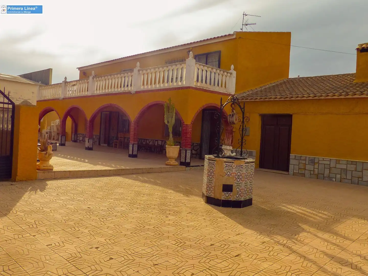 Vista exterior de Finca rústica en venda en Fuente Álamo de Murcia amb Calefacció, Jardí privat i Terrassa