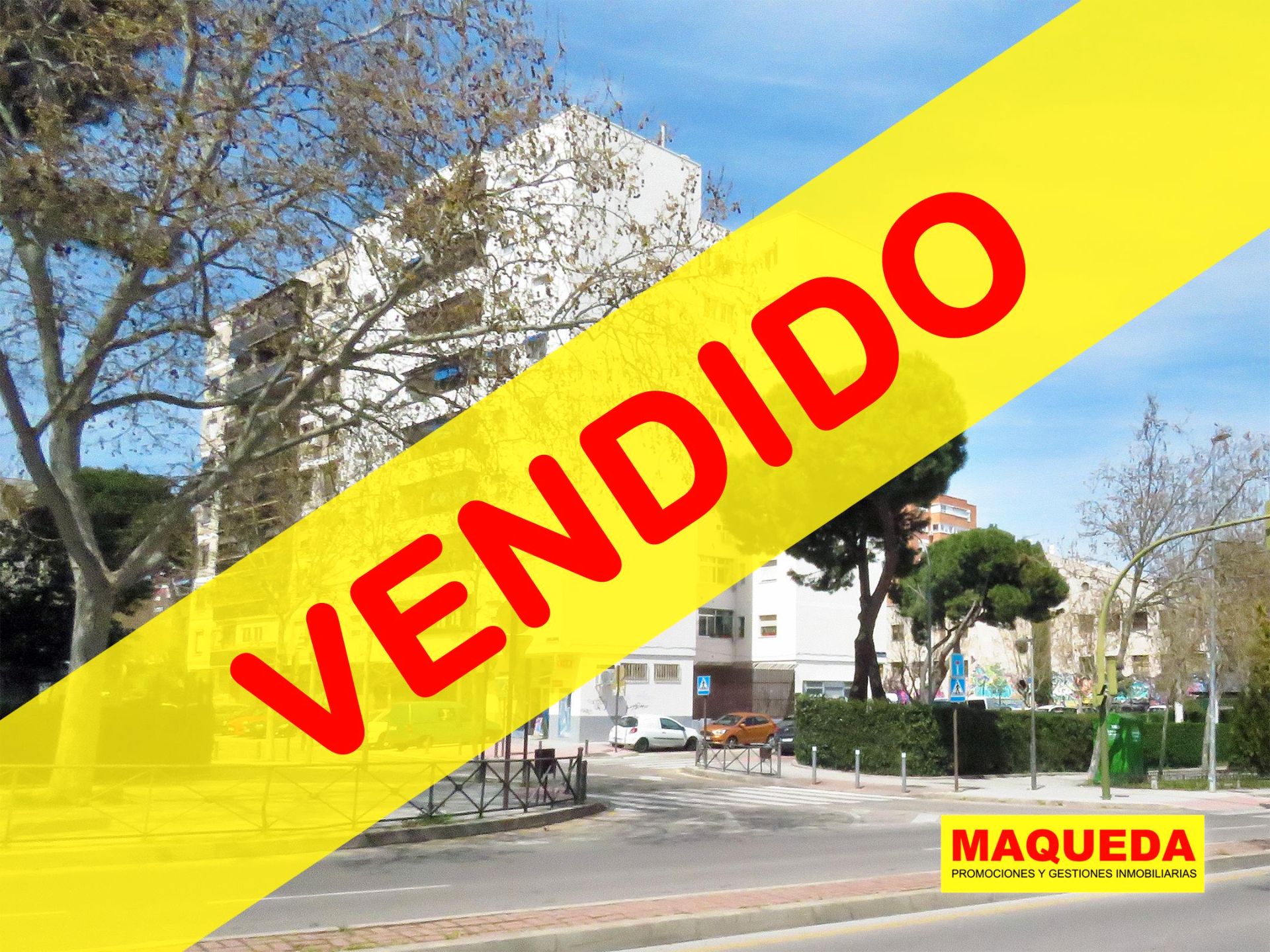 Exterior view of Flat for sale in Alcorcón  with Air Conditioner, Heating and Parquet flooring