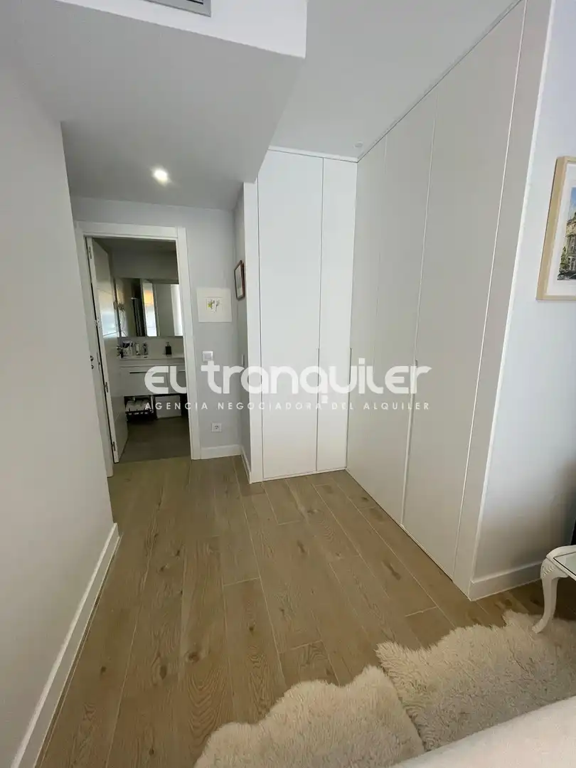 Schlafzimmer von Wohnung zur Miete in Las Rozas de Madrid mit Klimaanlage, Terrasse und Schwimmbad