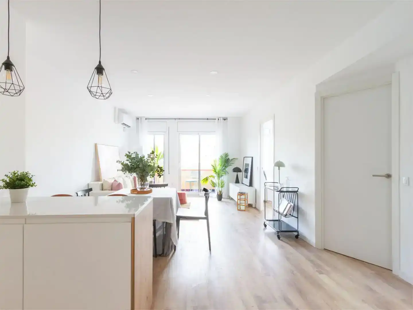 Sala de estar de Piso en venta en Sabadell con Aire acondicionado y Balcón