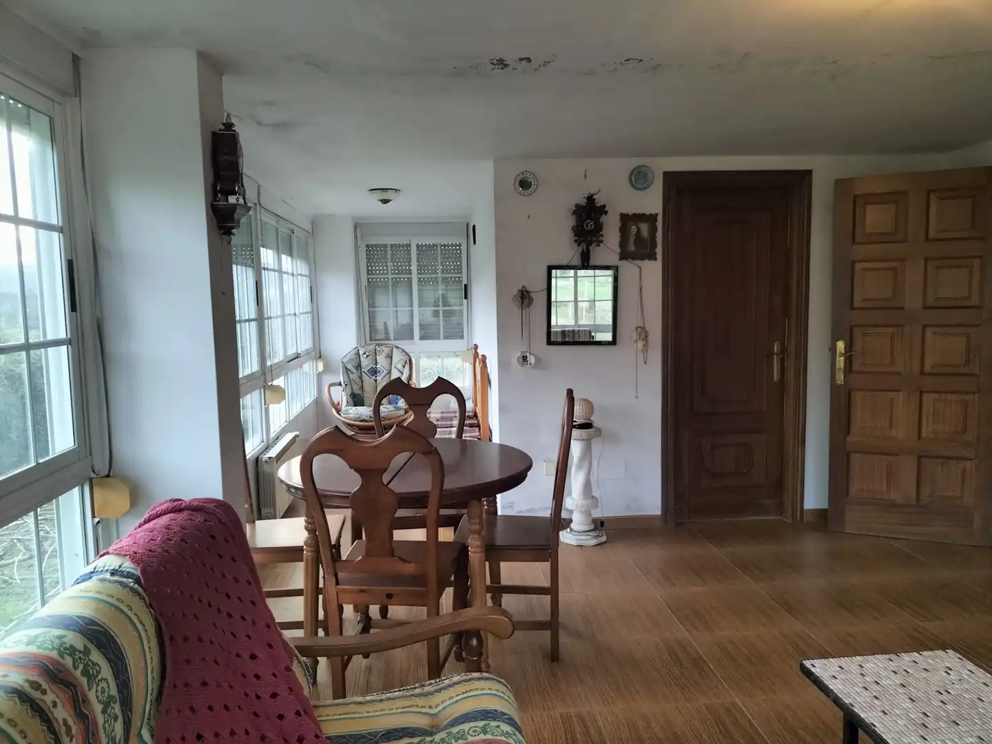 Dining room of Houses for sale in Abegondo  with Heating, Private garden and Parquet flooring