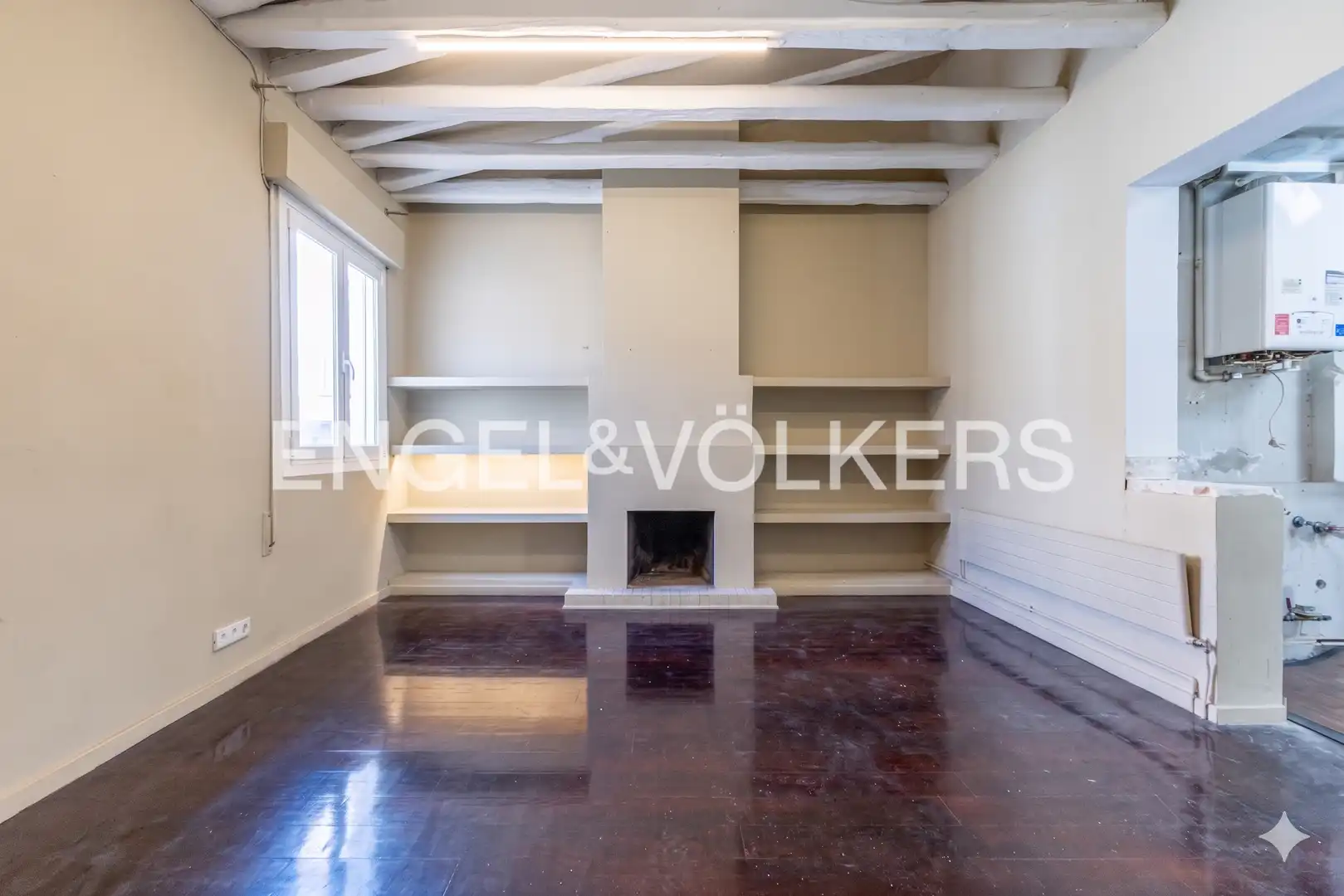 Sala de estar de Ático en venta en Madrid con Aire acondicionado y Calefacción