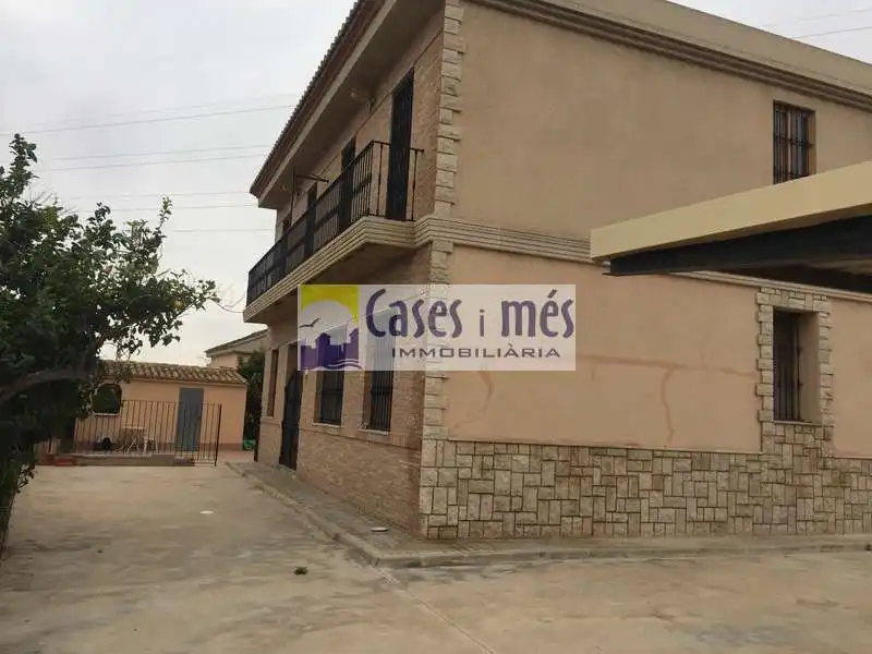 Vista exterior de Casa o chalet en venta en Alboraya con Jardín privado, Trastero y Piscina