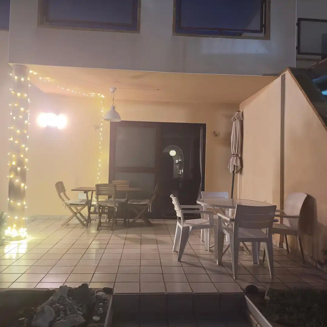 Terraza de Apartamento de alquiler en Costa Calma
