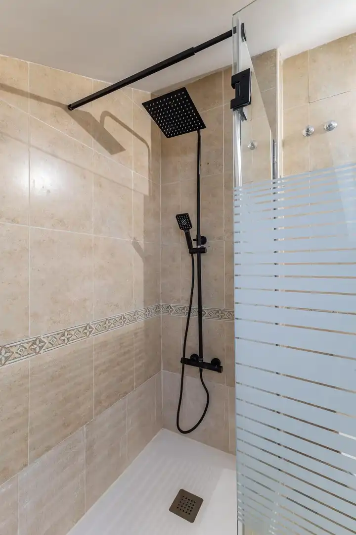 Bany de Dúplex de lloguer en Illescas amb Aire condicionat i Calefacció