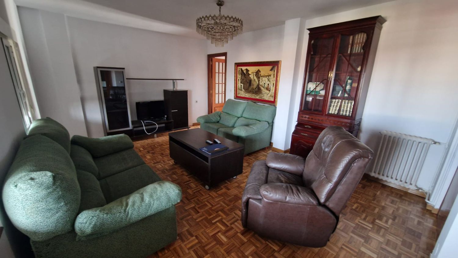 Living room of Attic for sale in León Capital   with Heating, Parquet flooring and Terrace