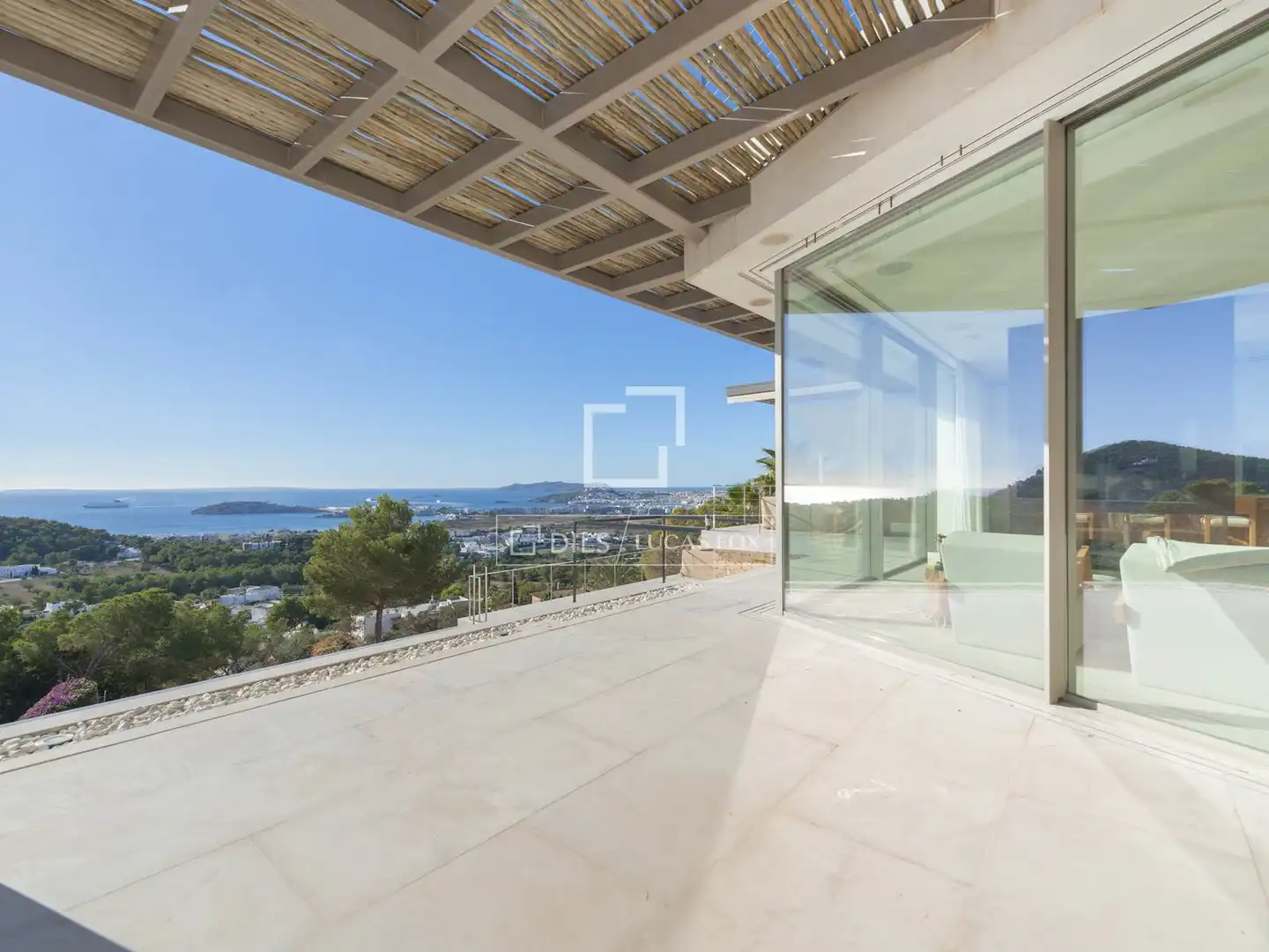 Terraza de Casa o chalet en venta en Santa Eulària des Riu con Aire acondicionado, Jardín privado y Terraza