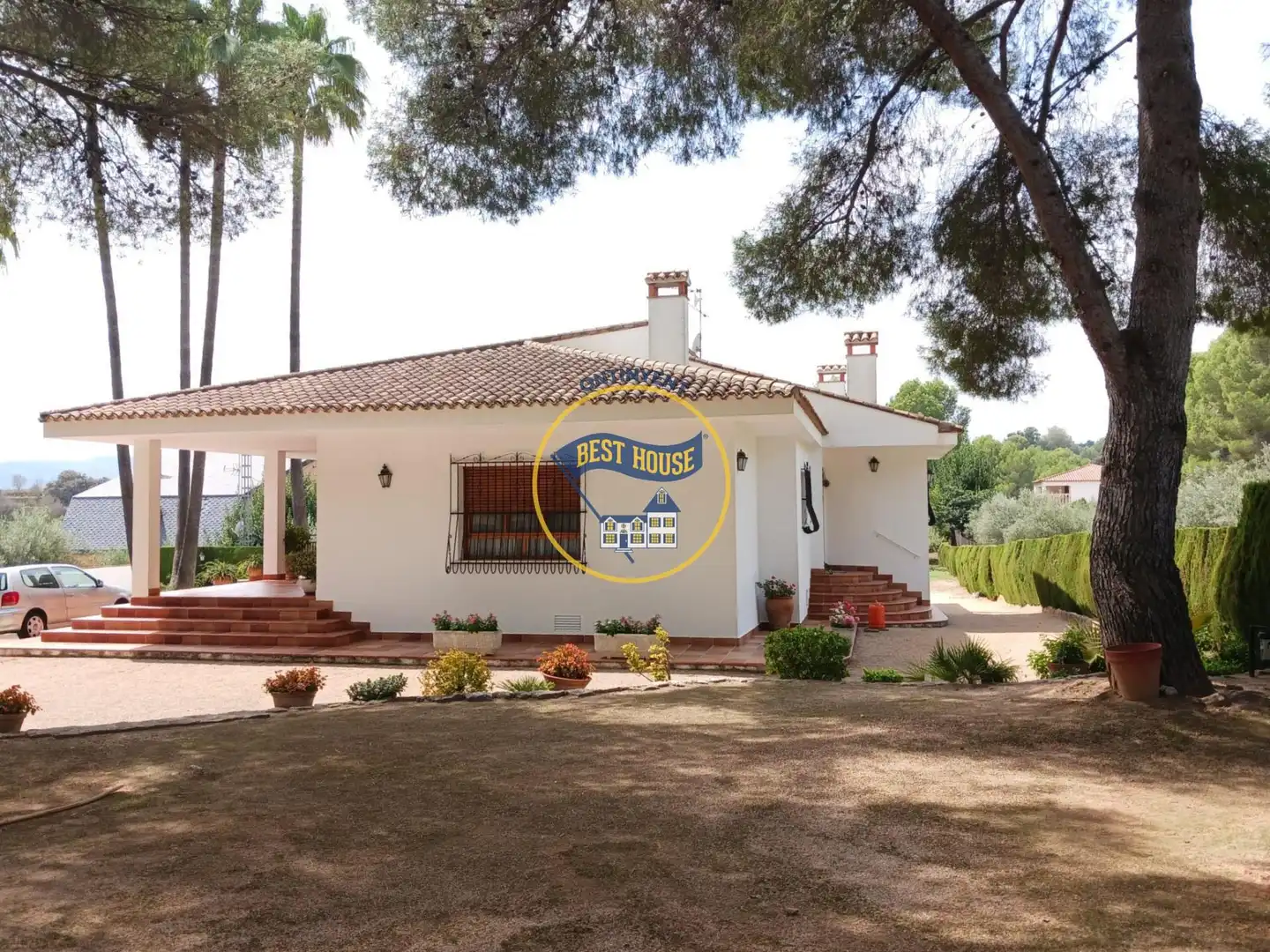 Vista exterior de Casa o chalet en venta en Ontinyent con Aire acondicionado, Calefacción y Jardín privado