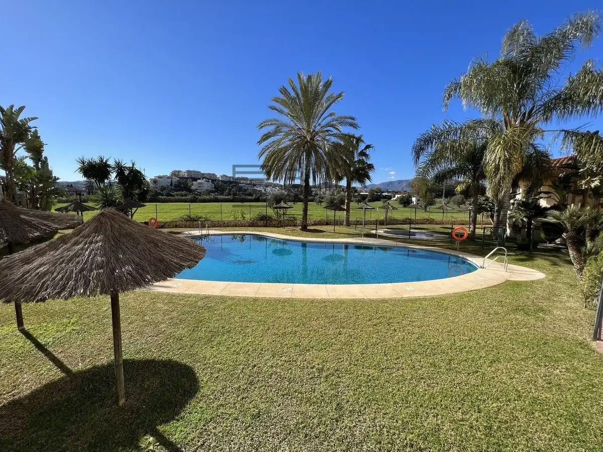 Garden of Flat for sale in Mijas  with Air Conditioner, Terrace and Storage room