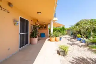 Terrace of Flat for sale in Palau-saverdera  with Air Conditioner, Private garden and Terrace