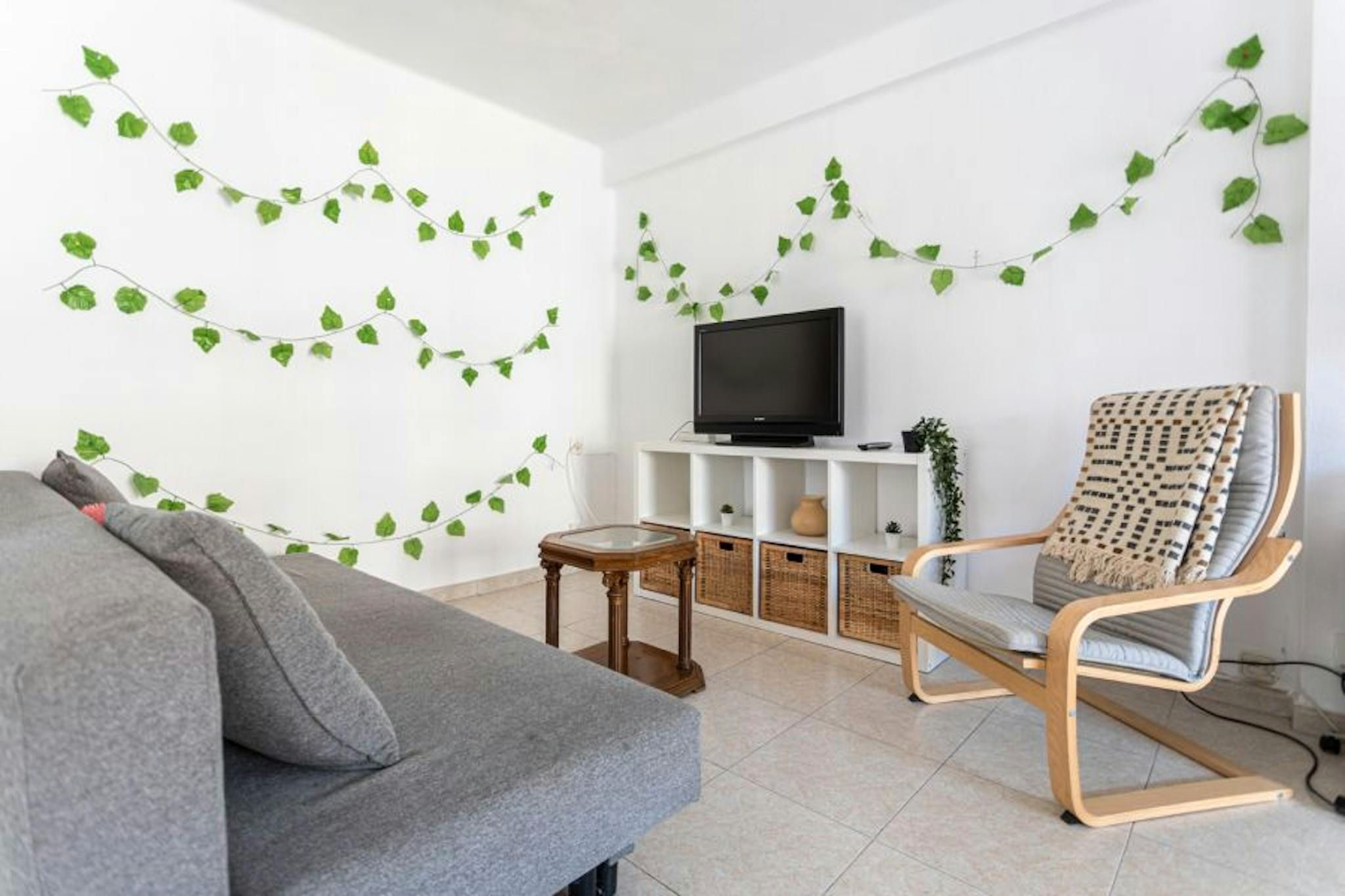 Sala d'estar de Pis de lloguer en  Valencia Capital amb Calefacció