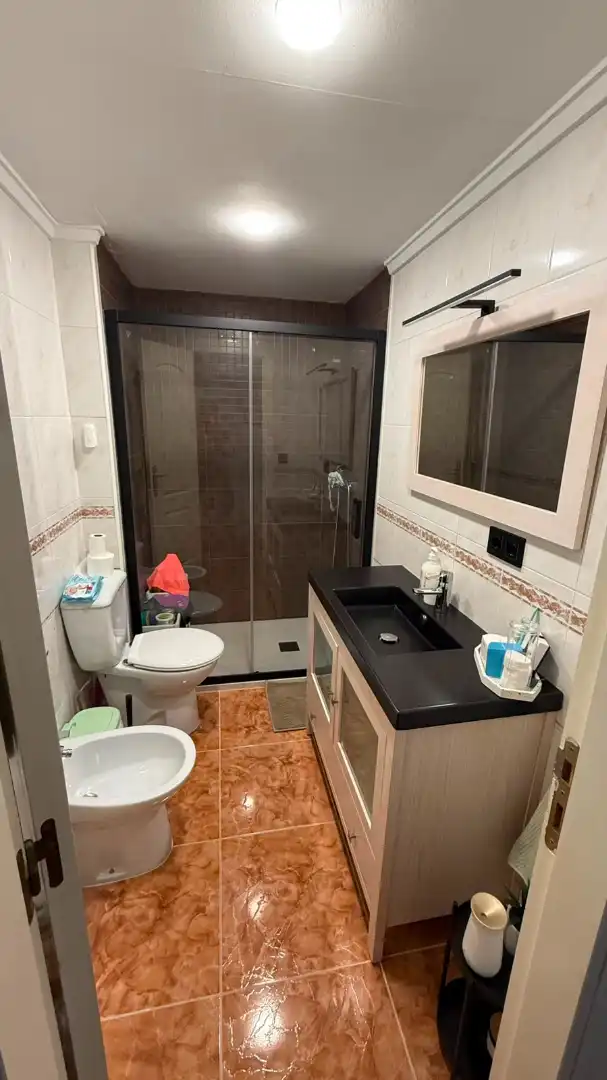 Badezimmer von Wohnung zum Verkauf in Carbajosa de la Sagrada mit Heizung, Terrasse und Abstellraum
