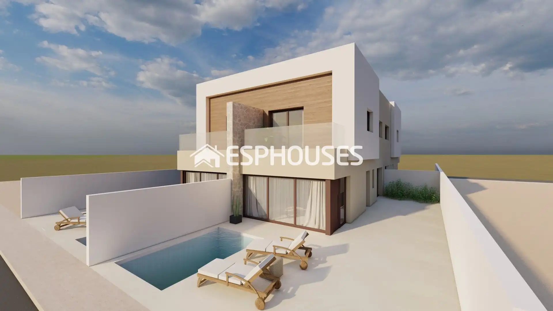Casa a schiera con terrazza in vendita a Santiago de la Ribera, imagen 8