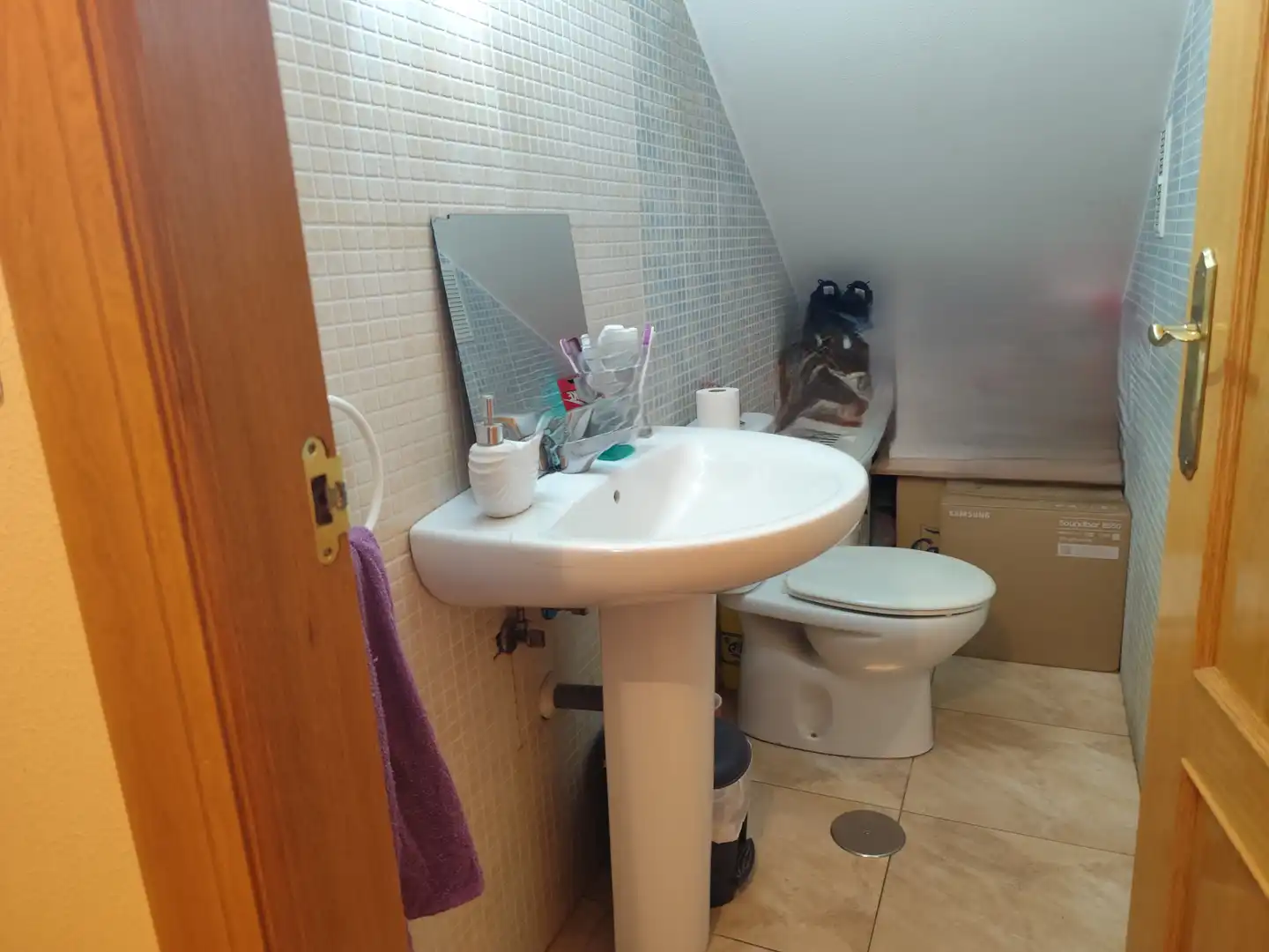 Badezimmer von Dachboden zum Verkauf in Murcia mit Klimaanlage, Terrasse und Abstellraum