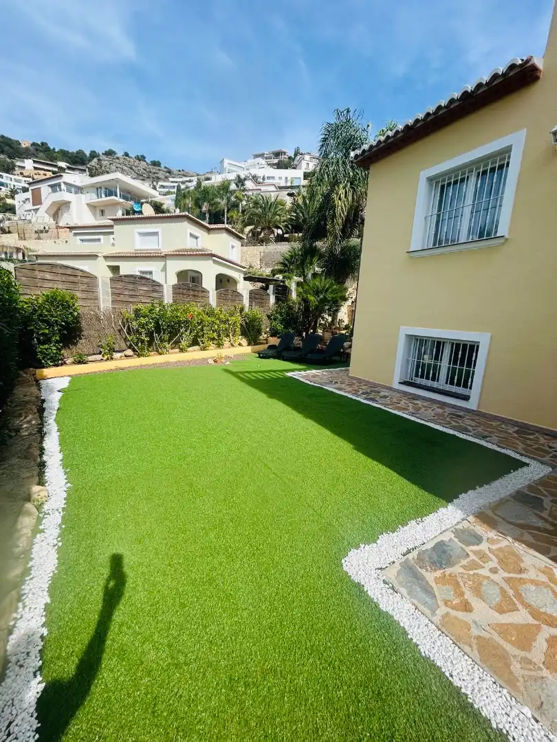 Garden of Houses for sale in Jávea / Xàbia  with Air Conditioner, Heating and Private garden