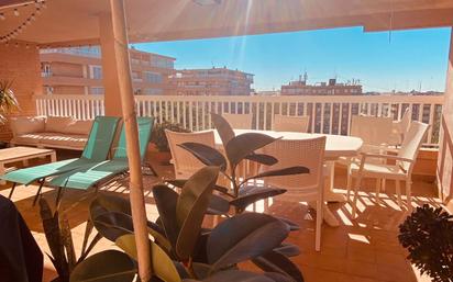 Terrasse von Dachboden zum verkauf in Alboraya mit Klimaanlage, Terrasse und Balkon