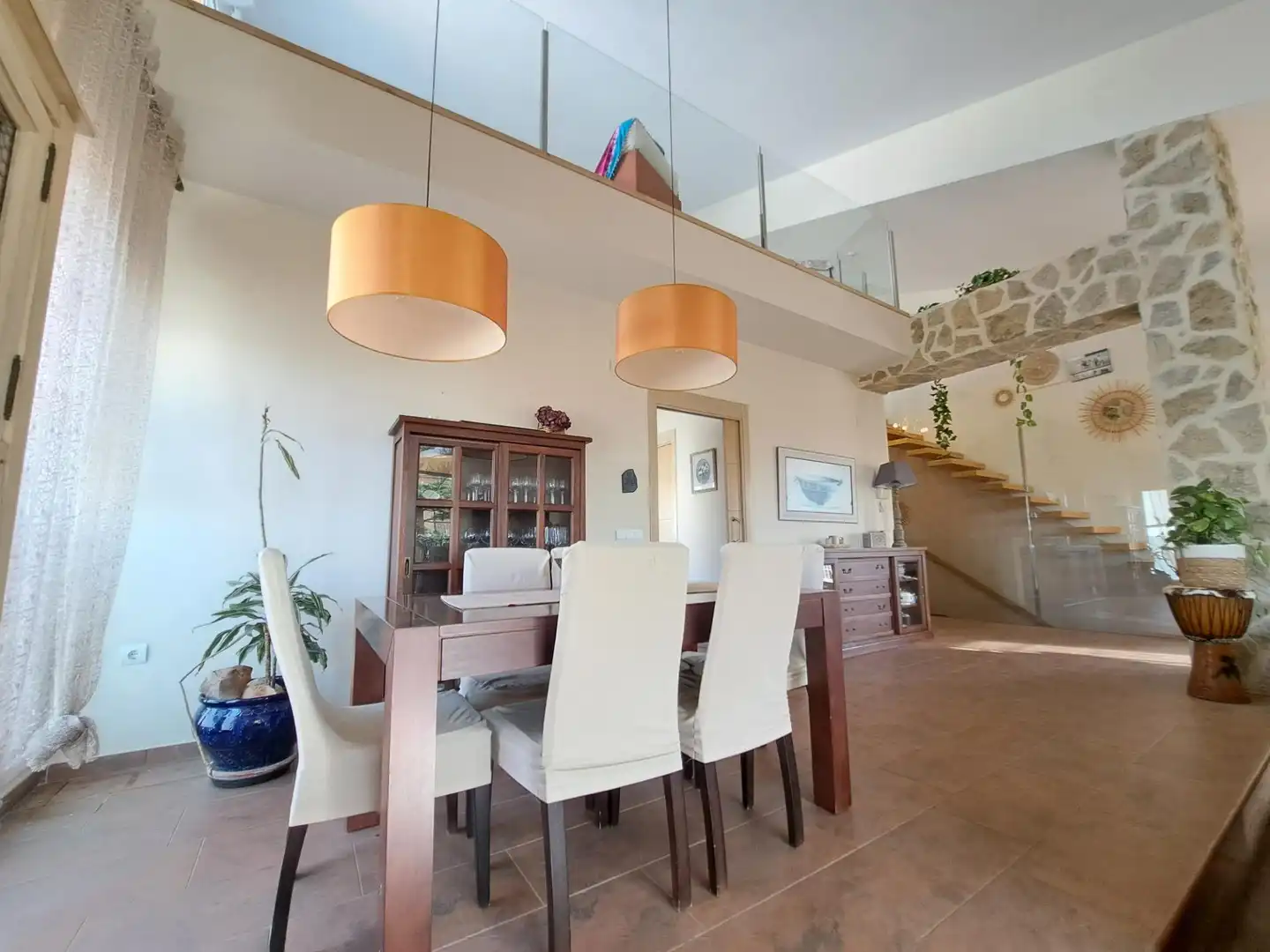 Comedor de Casa o chalet en venta en Alzira con Calefacción, Jardín privado y Terraza