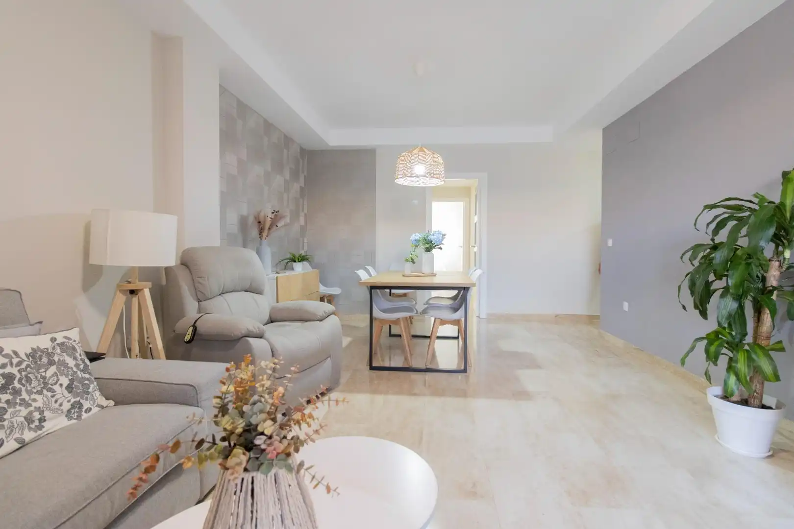 Wohnzimmer von Maisonette zum Verkauf in Massamagrell mit Klimaanlage, Terrasse und Abstellraum