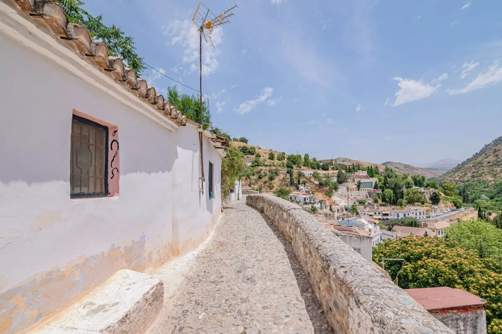 Vista exterior de Casa o chalet de alquiler en Granada