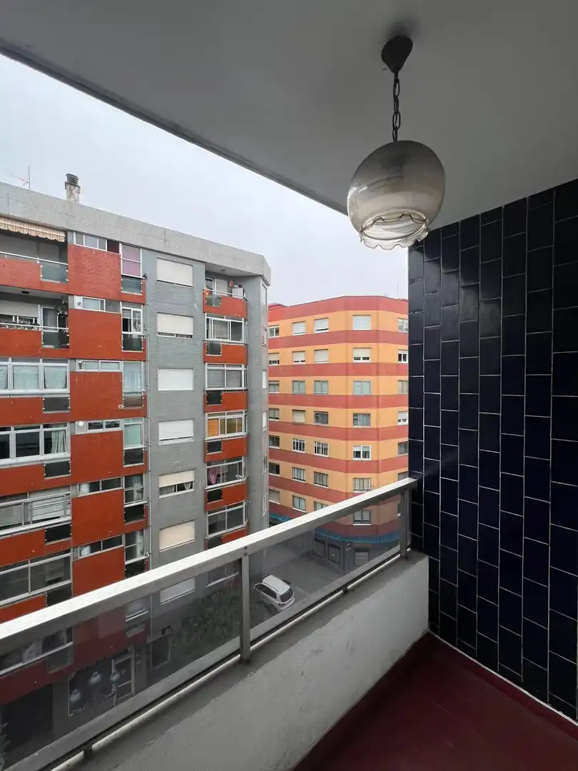Exterior view of Flat for rent in Vigo   with Furnished and Balcony