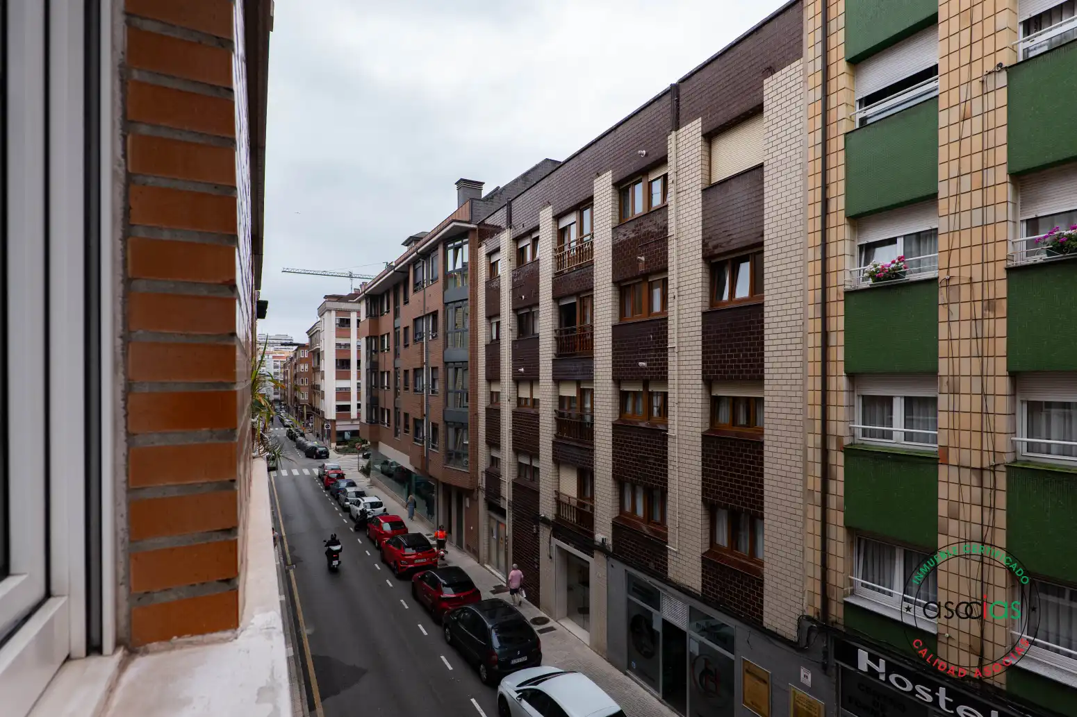 Exterior view of Flat for sale in Gijón   with Heating and Parquet flooring