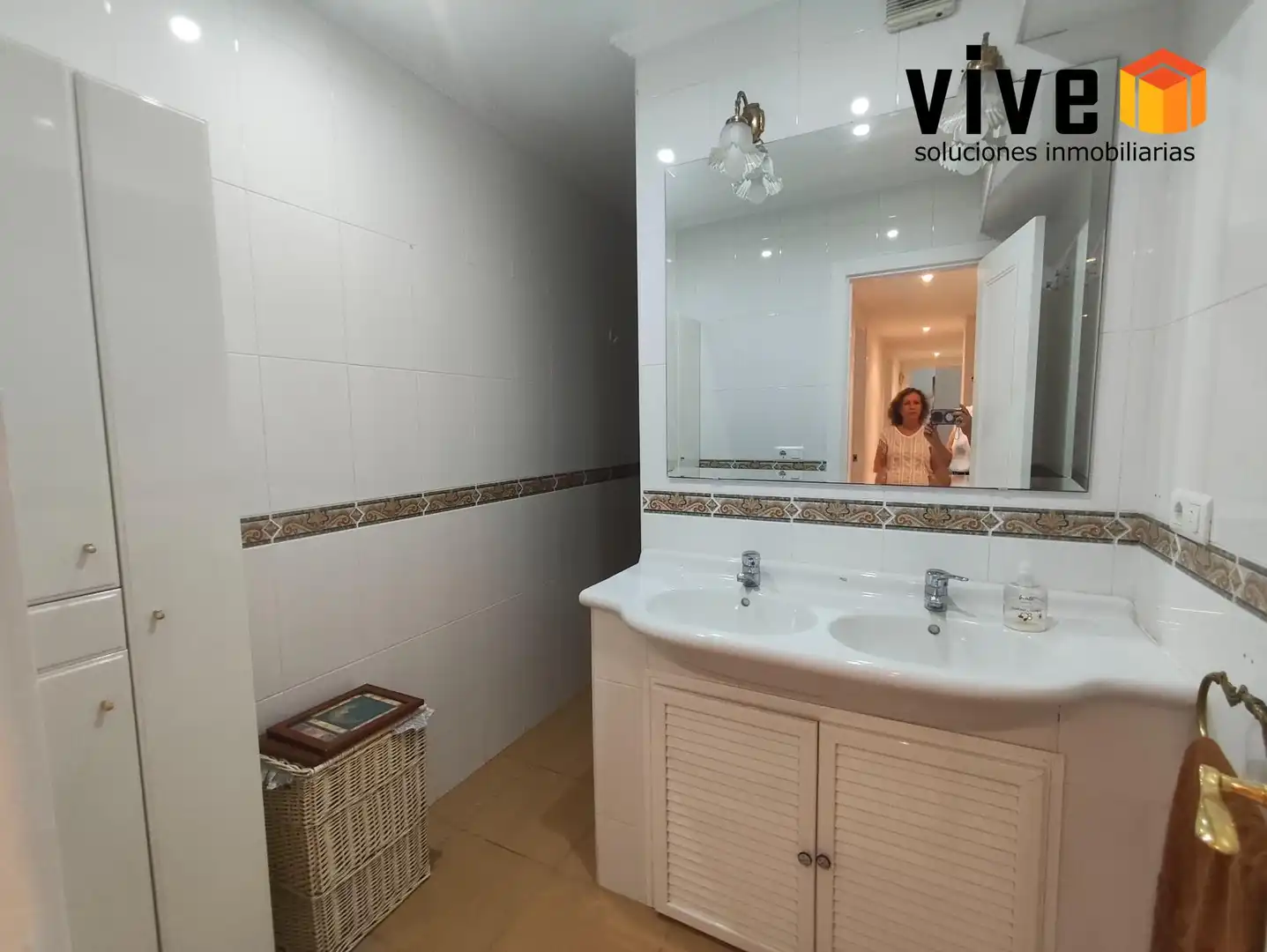 Baño de Piso de alquiler en Sevilla con Aire acondicionado, Amueblado y Balcón