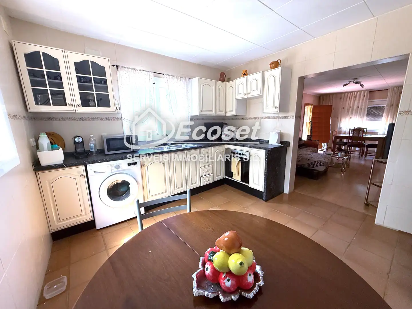 Cocina de Casa o chalet en venta en Vallirana con Calefacción, Jardín privado y Terraza
