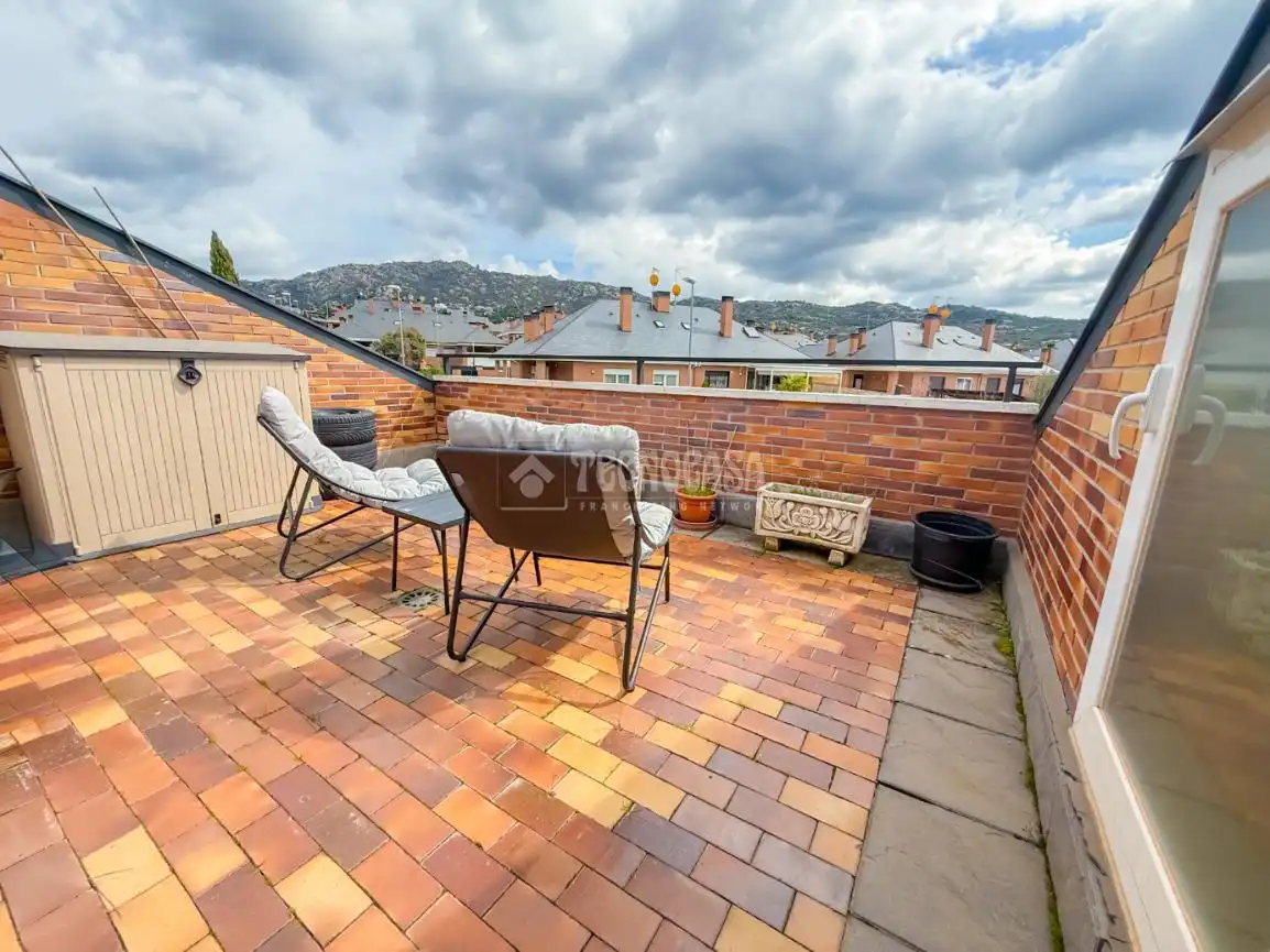 Terrace of Detached homes for sale in Collado Villalba  with Air Conditioner, Heating and Terrace