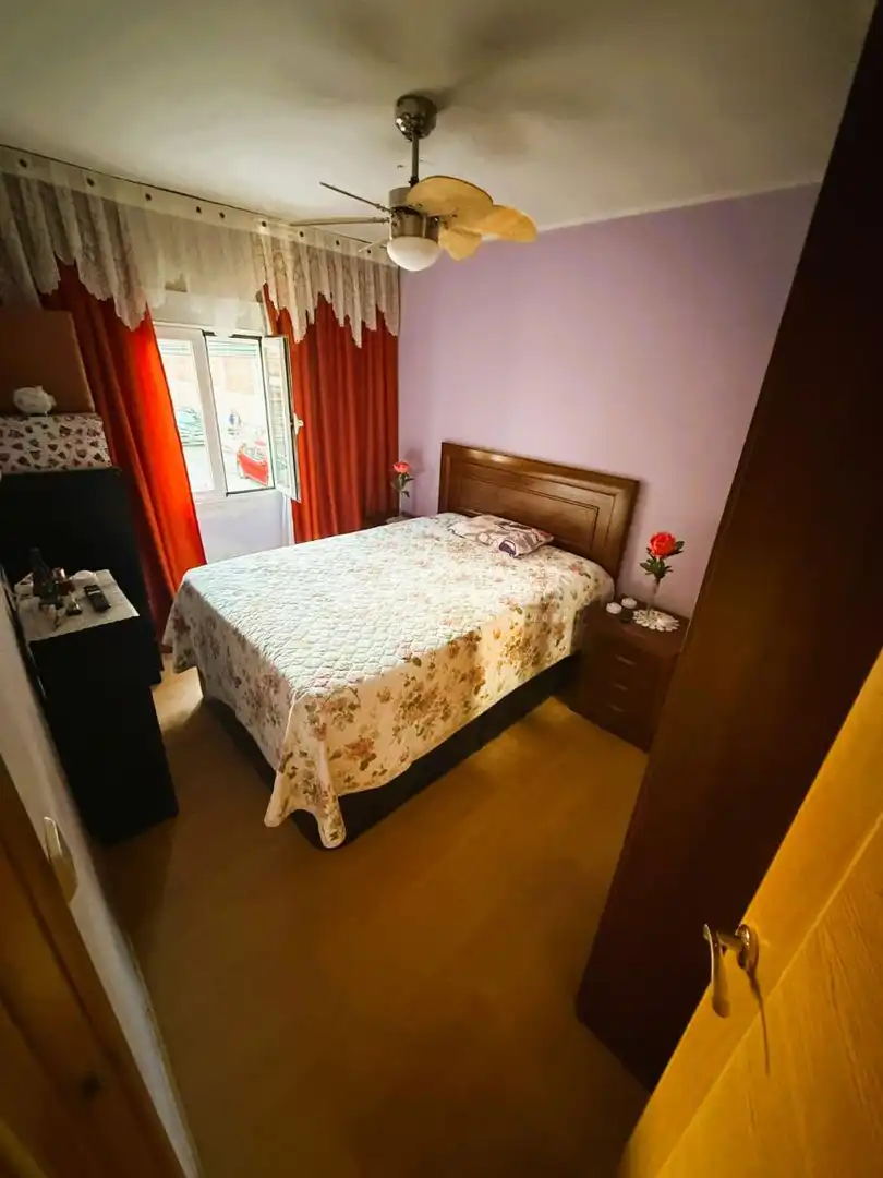 Bedroom of Flat for sale in Madrid  with Terrace